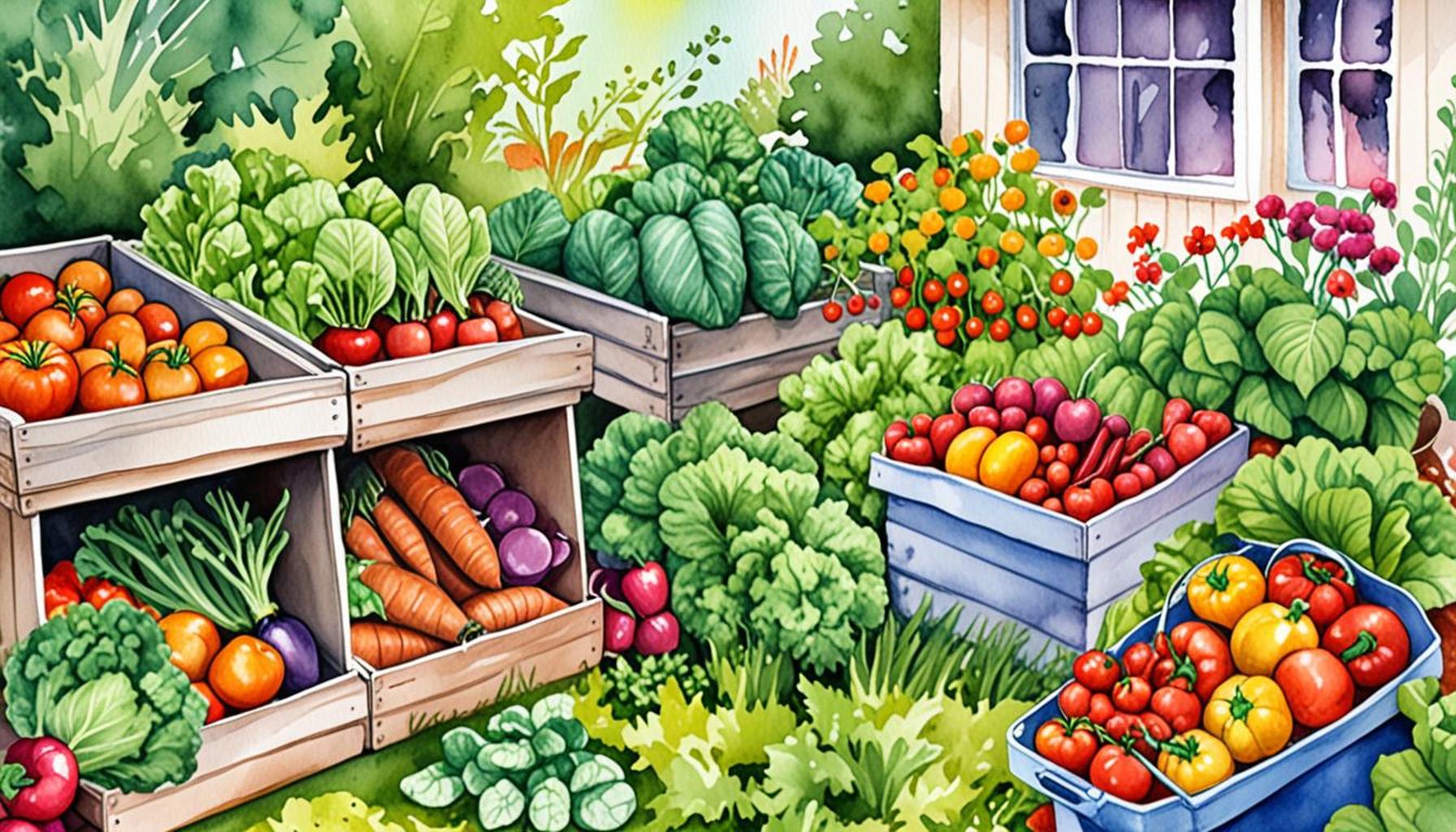 Efficient Harvesting and Storage: Maximizing the Benefits of Your Vegetable Garden